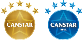 Canstar Gold and Blue Icon
